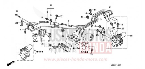 SOUPAPE DE COMMANDE DE COMPENSATION (ST1300A) ST1300A8 de 2008